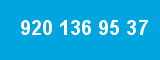 920 136 95 37